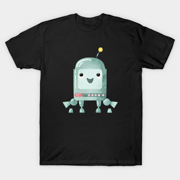 GlossyBot T-Shirt by Xie